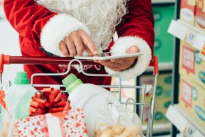 how to use apps to Christmas shop