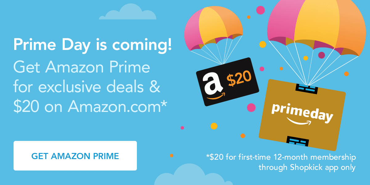 Get Amazon Prime through Shopkick