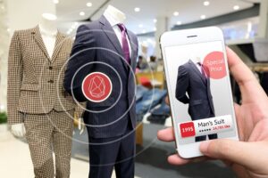 interactive shopping experience with AR